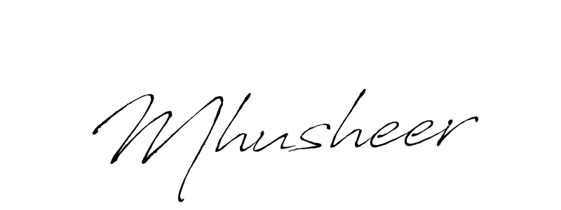 Use a signature maker to create a handwritten signature online. With this signature software, you can design (Antro_Vectra) your own signature for name Mhusheer. Mhusheer signature style 6 images and pictures png