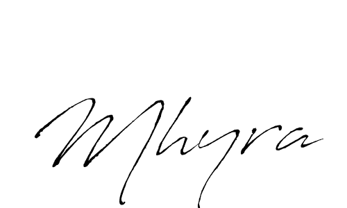 Make a beautiful signature design for name Mhyra. With this signature (Antro_Vectra) style, you can create a handwritten signature for free. Mhyra signature style 6 images and pictures png