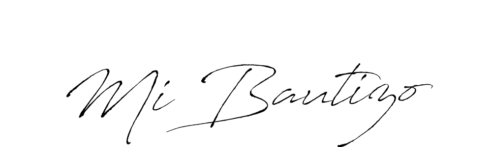 Also we have Mi Bautizo name is the best signature style. Create professional handwritten signature collection using Antro_Vectra autograph style. Mi Bautizo signature style 6 images and pictures png