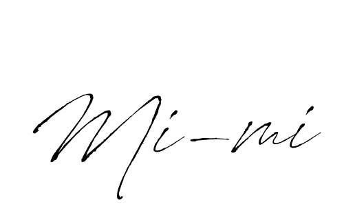 Also You can easily find your signature by using the search form. We will create Mi-mi name handwritten signature images for you free of cost using Antro_Vectra sign style. Mi-mi signature style 6 images and pictures png