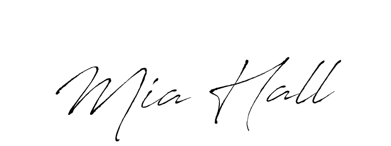 Also You can easily find your signature by using the search form. We will create Mia Hall name handwritten signature images for you free of cost using Antro_Vectra sign style. Mia Hall signature style 6 images and pictures png