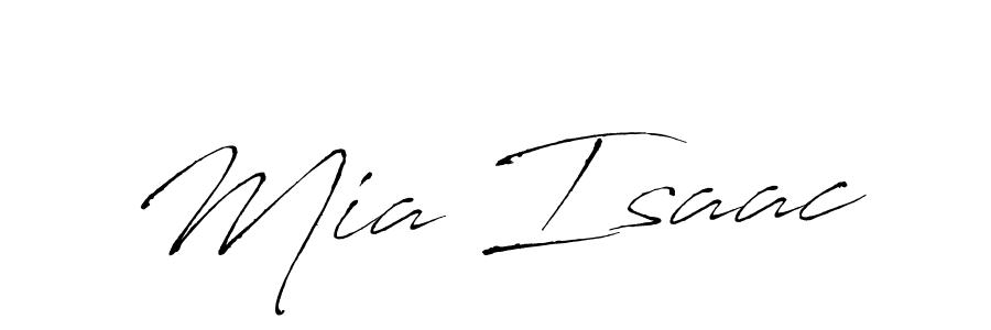 Make a beautiful signature design for name Mia Isaac. Use this online signature maker to create a handwritten signature for free. Mia Isaac signature style 6 images and pictures png