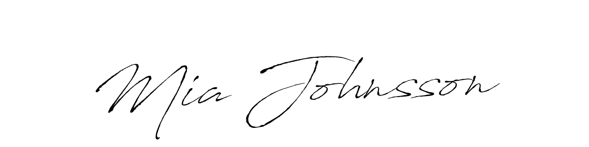 Similarly Antro_Vectra is the best handwritten signature design. Signature creator online .You can use it as an online autograph creator for name Mia Johnsson. Mia Johnsson signature style 6 images and pictures png
