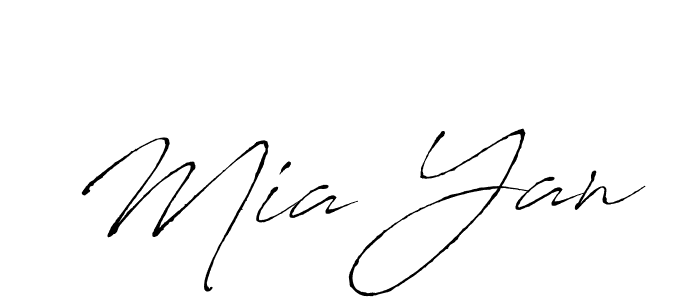 Make a short Mia Yan signature style. Manage your documents anywhere anytime using Antro_Vectra. Create and add eSignatures, submit forms, share and send files easily. Mia Yan signature style 6 images and pictures png