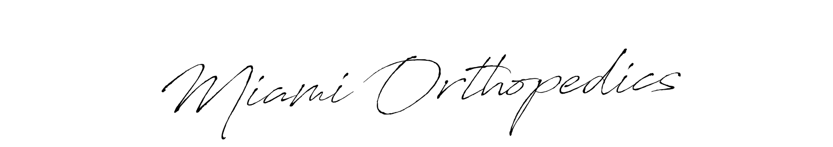 Make a beautiful signature design for name Miami Orthopedics. Use this online signature maker to create a handwritten signature for free. Miami Orthopedics signature style 6 images and pictures png