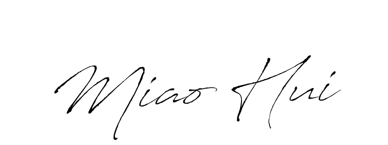 if you are searching for the best signature style for your name Miao Hui. so please give up your signature search. here we have designed multiple signature styles  using Antro_Vectra. Miao Hui signature style 6 images and pictures png