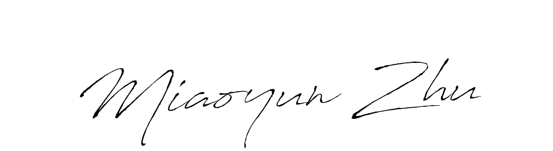 You should practise on your own different ways (Antro_Vectra) to write your name (Miaoyun Zhu) in signature. don't let someone else do it for you. Miaoyun Zhu signature style 6 images and pictures png