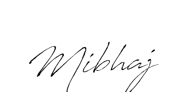 How to make Mibhaj name signature. Use Antro_Vectra style for creating short signs online. This is the latest handwritten sign. Mibhaj signature style 6 images and pictures png