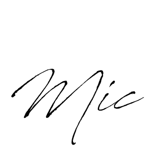 You should practise on your own different ways (Antro_Vectra) to write your name (Mic) in signature. don't let someone else do it for you. Mic signature style 6 images and pictures png