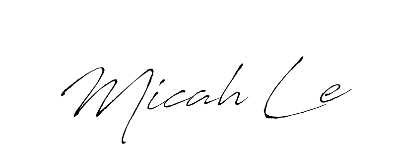 You can use this online signature creator to create a handwritten signature for the name Micah Le. This is the best online autograph maker. Micah Le signature style 6 images and pictures png