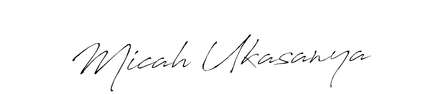 Make a beautiful signature design for name Micah Ukasanya. Use this online signature maker to create a handwritten signature for free. Micah Ukasanya signature style 6 images and pictures png