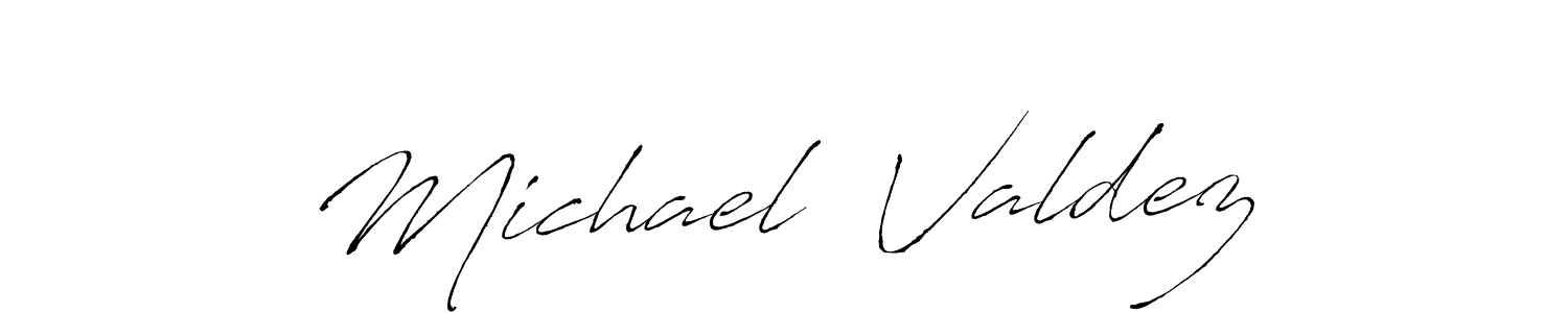 This is the best signature style for the Michael  Valdez name. Also you like these signature font (Antro_Vectra). Mix name signature. Michael  Valdez signature style 6 images and pictures png