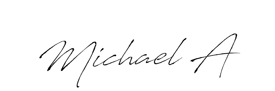 Antro_Vectra is a professional signature style that is perfect for those who want to add a touch of class to their signature. It is also a great choice for those who want to make their signature more unique. Get Michael A name to fancy signature for free. Michael A signature style 6 images and pictures png