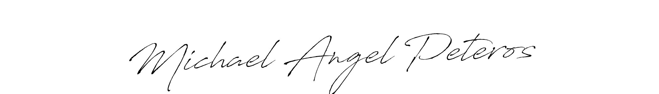 Similarly Antro_Vectra is the best handwritten signature design. Signature creator online .You can use it as an online autograph creator for name Michael Angel Peteros. Michael Angel Peteros signature style 6 images and pictures png