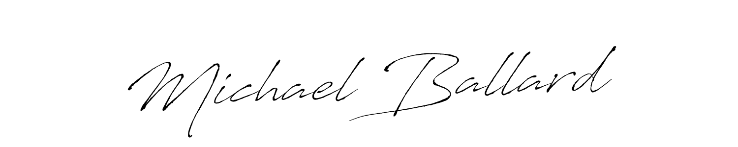 You should practise on your own different ways (Antro_Vectra) to write your name (Michael Ballard) in signature. don't let someone else do it for you. Michael Ballard signature style 6 images and pictures png