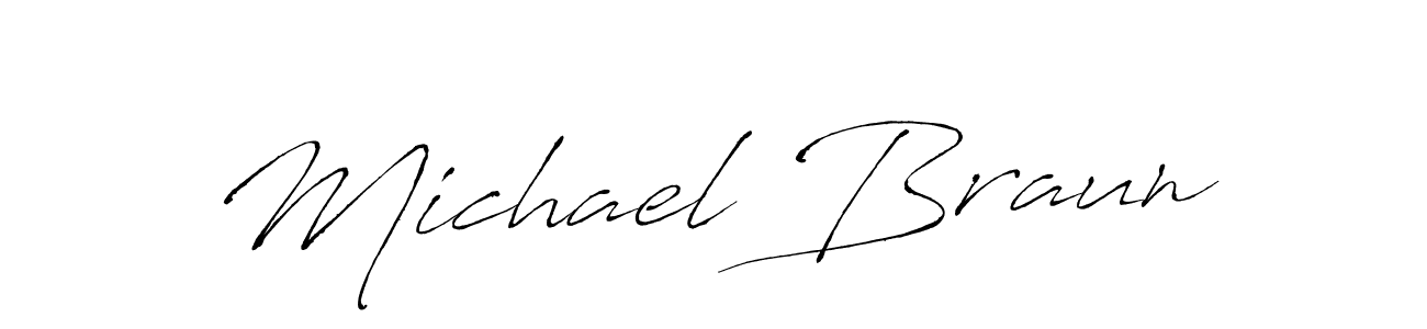 You should practise on your own different ways (Antro_Vectra) to write your name (Michael Braun) in signature. don't let someone else do it for you. Michael Braun signature style 6 images and pictures png