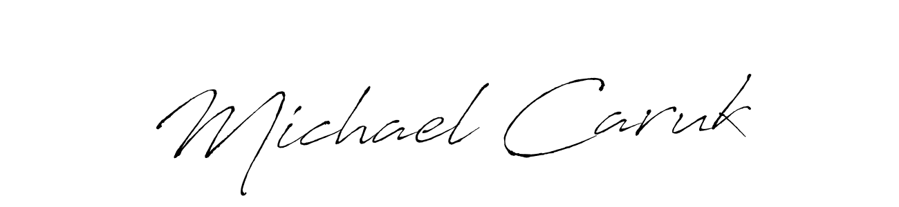 It looks lik you need a new signature style for name Michael Caruk. Design unique handwritten (Antro_Vectra) signature with our free signature maker in just a few clicks. Michael Caruk signature style 6 images and pictures png