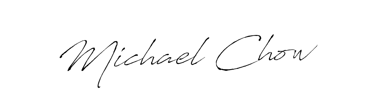 Once you've used our free online signature maker to create your best signature Antro_Vectra style, it's time to enjoy all of the benefits that Michael Chow name signing documents. Michael Chow signature style 6 images and pictures png