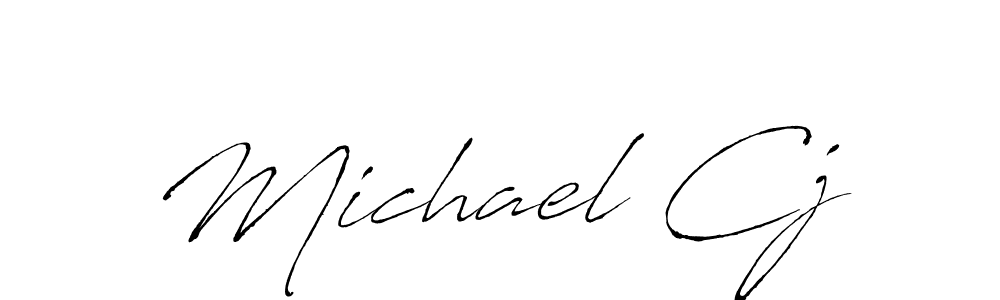 The best way (Antro_Vectra) to make a short signature is to pick only two or three words in your name. The name Michael Cj include a total of six letters. For converting this name. Michael Cj signature style 6 images and pictures png