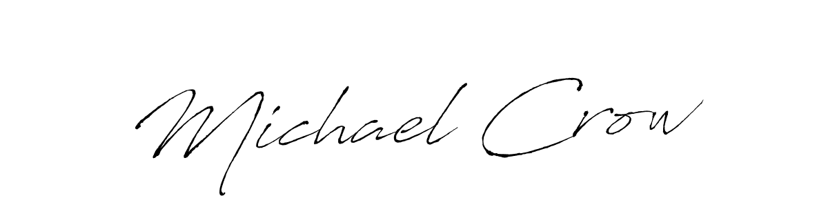 The best way (Antro_Vectra) to make a short signature is to pick only two or three words in your name. The name Michael Crow include a total of six letters. For converting this name. Michael Crow signature style 6 images and pictures png