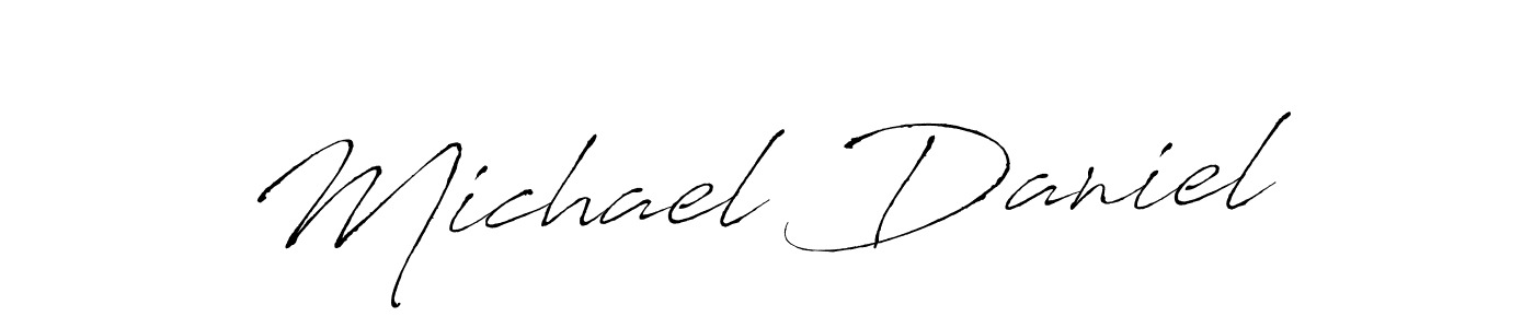 Also we have Michael Daniel name is the best signature style. Create professional handwritten signature collection using Antro_Vectra autograph style. Michael Daniel signature style 6 images and pictures png