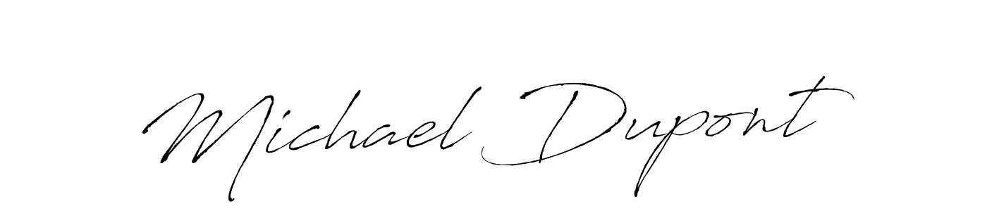 You should practise on your own different ways (Antro_Vectra) to write your name (Michael Dupont) in signature. don't let someone else do it for you. Michael Dupont signature style 6 images and pictures png