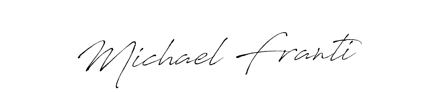 Make a beautiful signature design for name Michael Franti. With this signature (Antro_Vectra) style, you can create a handwritten signature for free. Michael Franti signature style 6 images and pictures png