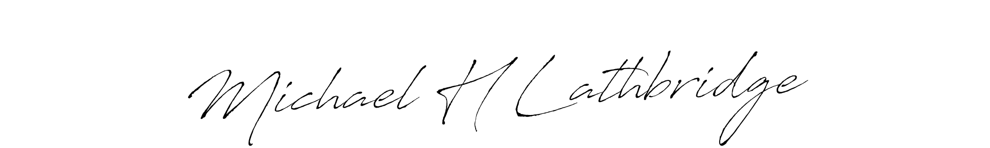 if you are searching for the best signature style for your name Michael H Lathbridge. so please give up your signature search. here we have designed multiple signature styles  using Antro_Vectra. Michael H Lathbridge signature style 6 images and pictures png