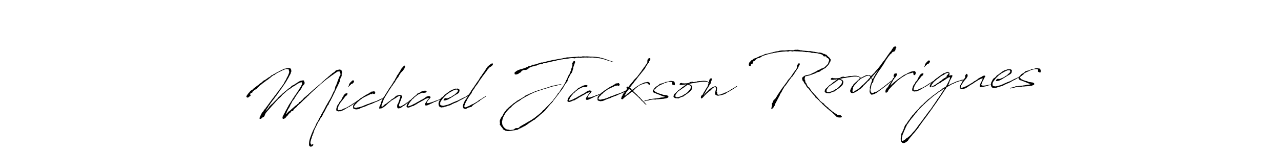 You should practise on your own different ways (Antro_Vectra) to write your name (Michael Jackson Rodrigues) in signature. don't let someone else do it for you. Michael Jackson Rodrigues signature style 6 images and pictures png