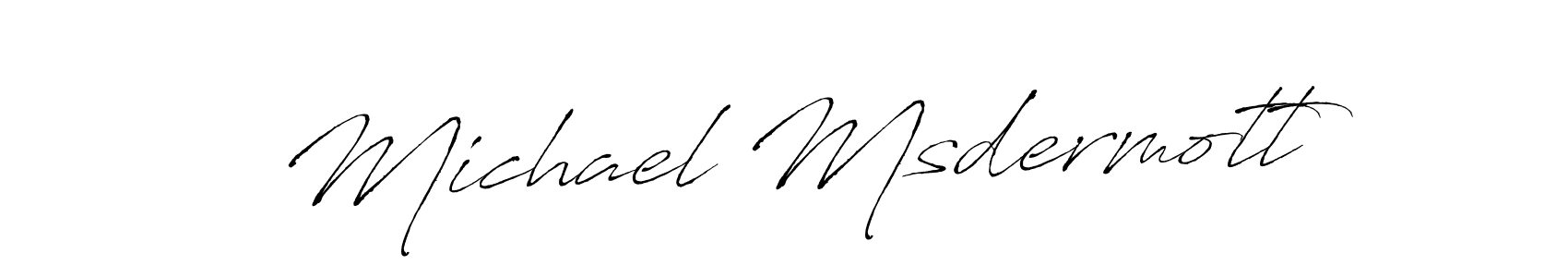 Also You can easily find your signature by using the search form. We will create Michael Msdermott name handwritten signature images for you free of cost using Antro_Vectra sign style. Michael Msdermott signature style 6 images and pictures png