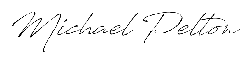 An effortless, minimalist signature concept for Michael Pelton using Antro_Vectra design. Clean lines that look great on any document. Michael Pelton signature style 6 images and pictures png
