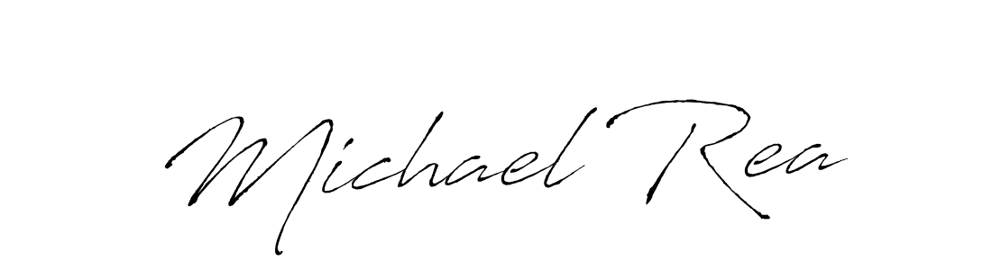 Create a beautiful signature design for name Michael Rea. With this signature (Antro_Vectra) fonts, you can make a handwritten signature for free. Michael Rea signature style 6 images and pictures png
