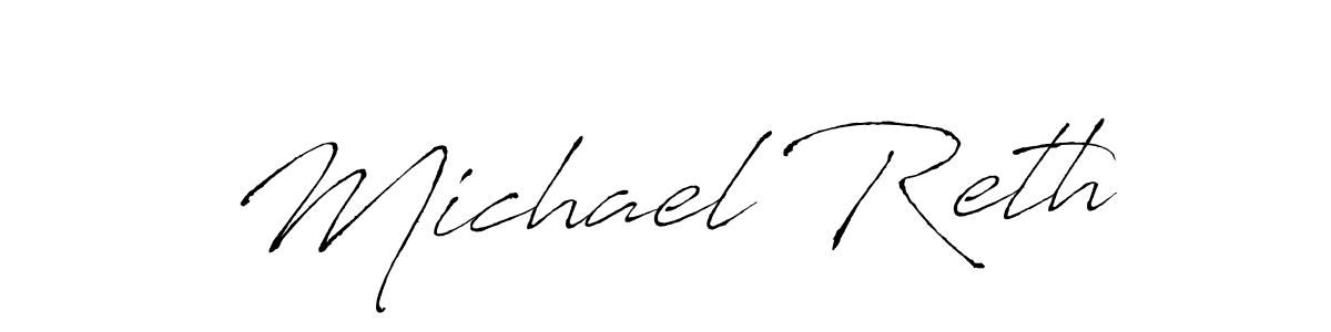 Once you've used our free online signature maker to create your best signature Antro_Vectra style, it's time to enjoy all of the benefits that Michael Reth name signing documents. Michael Reth signature style 6 images and pictures png