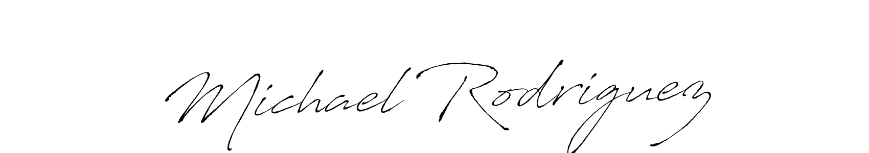 Create a beautiful signature design for name Michael Rodriguez. With this signature (Antro_Vectra) fonts, you can make a handwritten signature for free. Michael Rodriguez signature style 6 images and pictures png