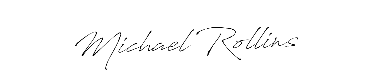 You should practise on your own different ways (Antro_Vectra) to write your name (Michael Rollins) in signature. don't let someone else do it for you. Michael Rollins signature style 6 images and pictures png