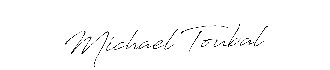 How to Draw Michael Toubal signature style? Antro_Vectra is a latest design signature styles for name Michael Toubal. Michael Toubal signature style 6 images and pictures png