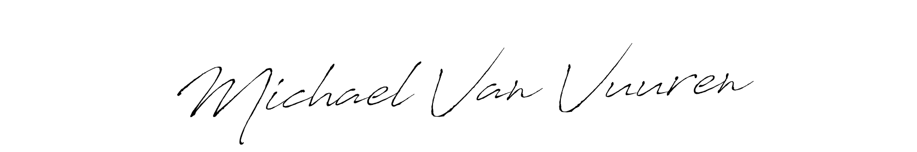 How to make Michael Van Vuuren signature? Antro_Vectra is a professional autograph style. Create handwritten signature for Michael Van Vuuren name. Michael Van Vuuren signature style 6 images and pictures png