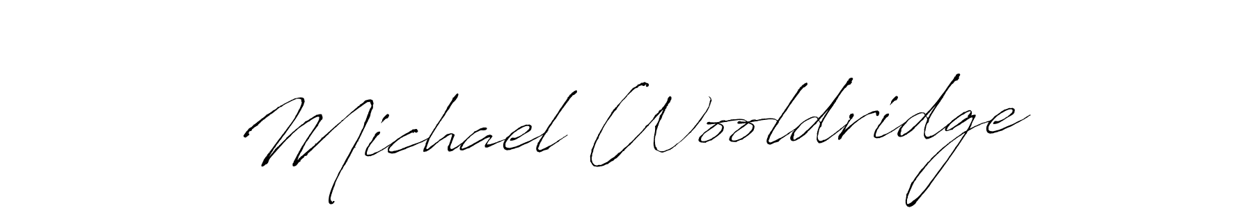 Create a beautiful signature design for name Michael Wooldridge. With this signature (Antro_Vectra) fonts, you can make a handwritten signature for free. Michael Wooldridge signature style 6 images and pictures png