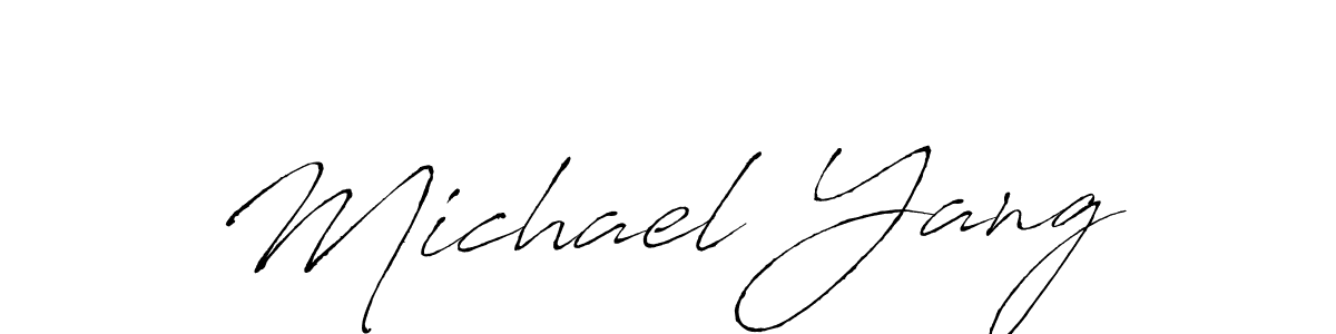 Also You can easily find your signature by using the search form. We will create Michael Yang name handwritten signature images for you free of cost using Antro_Vectra sign style. Michael Yang signature style 6 images and pictures png