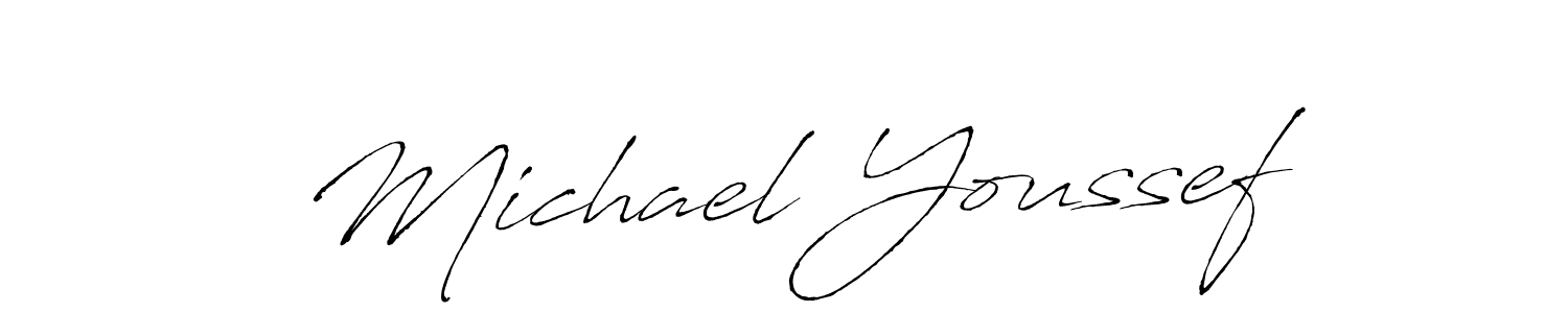 Also You can easily find your signature by using the search form. We will create Michael Youssef name handwritten signature images for you free of cost using Antro_Vectra sign style. Michael Youssef signature style 6 images and pictures png