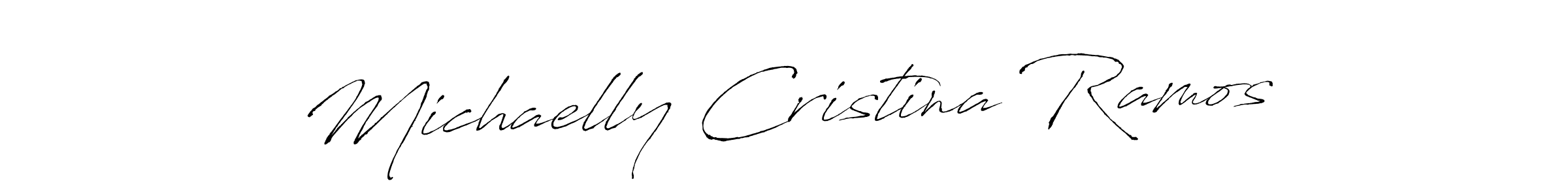 Once you've used our free online signature maker to create your best signature Antro_Vectra style, it's time to enjoy all of the benefits that Michaelly Cristina Ramos name signing documents. Michaelly Cristina Ramos signature style 6 images and pictures png