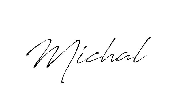 It looks lik you need a new signature style for name Michal. Design unique handwritten (Antro_Vectra) signature with our free signature maker in just a few clicks. Michal signature style 6 images and pictures png