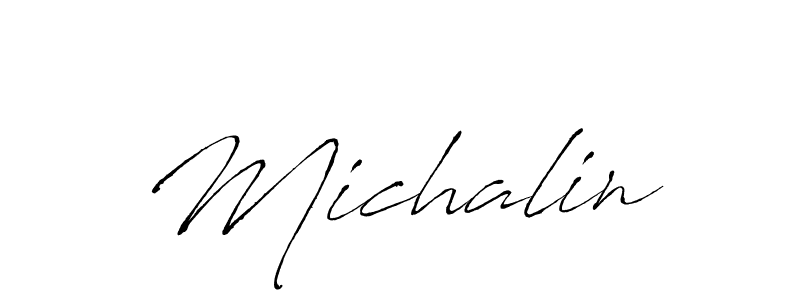 It looks lik you need a new signature style for name Michalin. Design unique handwritten (Antro_Vectra) signature with our free signature maker in just a few clicks. Michalin signature style 6 images and pictures png