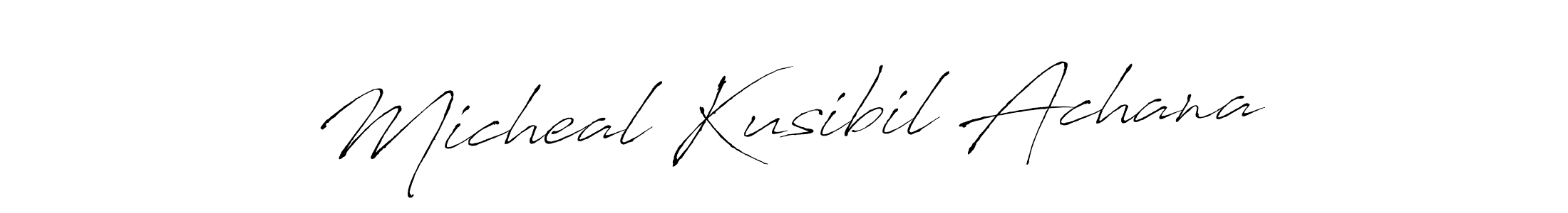 Best and Professional Signature Style for Micheal Kusibil Achana. Antro_Vectra Best Signature Style Collection. Micheal Kusibil Achana signature style 6 images and pictures png