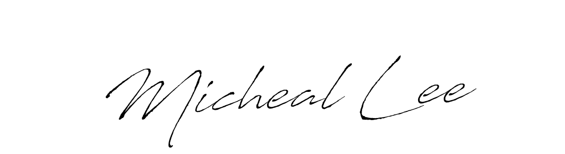Similarly Antro_Vectra is the best handwritten signature design. Signature creator online .You can use it as an online autograph creator for name Micheal Lee. Micheal Lee signature style 6 images and pictures png