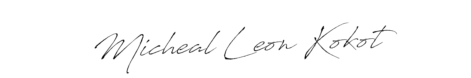 Check out images of Autograph of Micheal Leon Kokot name. Actor Micheal Leon Kokot Signature Style. Antro_Vectra is a professional sign style online. Micheal Leon Kokot signature style 6 images and pictures png