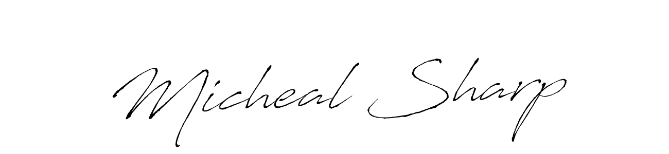 You can use this online signature creator to create a handwritten signature for the name Micheal Sharp. This is the best online autograph maker. Micheal Sharp signature style 6 images and pictures png