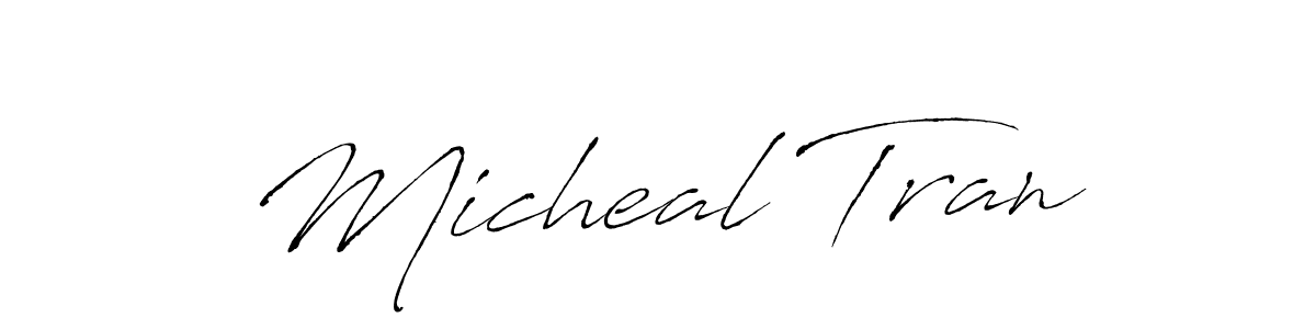 Best and Professional Signature Style for Micheal Tran. Antro_Vectra Best Signature Style Collection. Micheal Tran signature style 6 images and pictures png