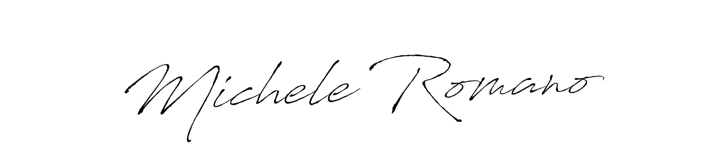 Once you've used our free online signature maker to create your best signature Antro_Vectra style, it's time to enjoy all of the benefits that Michele Romano name signing documents. Michele Romano signature style 6 images and pictures png