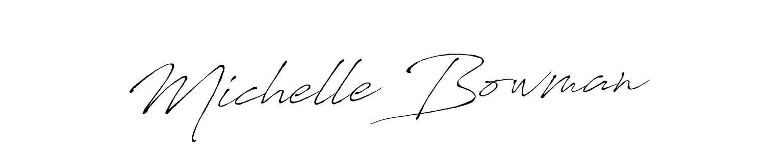 The best way (Antro_Vectra) to make a short signature is to pick only two or three words in your name. The name Michelle Bowman include a total of six letters. For converting this name. Michelle Bowman signature style 6 images and pictures png